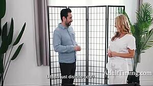 fisting masseuse pussy while assfucking her deep nuru taboo summer vixen