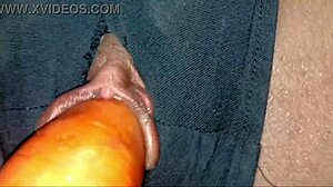 hot brunette strips sexy then rides cock rough creampie