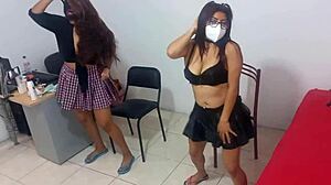 i watch my 18yo student's sexy friend dance