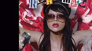 Ayesha Erotica's Bold Beauty In Yummy Wig Tease