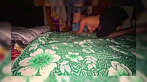 drunk divorced milf mexicana fucks young guy after drinks thinking it's a lamp