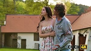 Holy shit! Brazilian wife cucks hubby at desk!