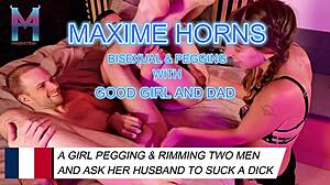 he sucks me first time pegging rimming dp blowjobs!