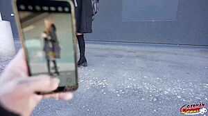 german scout fists skinny girl's saggy tits ass deep