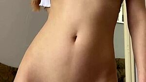 Petite Teen Maiskii Fingers Shaved Pussy to Orgasm