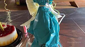 Real cock birthday fills my tight ass with hot milk!