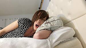 hey stepdad fucks stepdaughter beside sleeping wife creampie mess