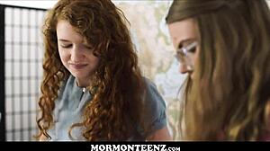 Two Mormon Teens Spanked Fingered to Orgasms!
