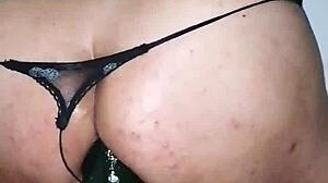 Reymisterio422 crossdresses for public veggie hunt anal thrill! 