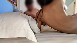 Filipina Ashira sucks man dry with mouth, body shakes in cum bliss!
