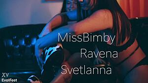 horny sluts gag on my toes while choking deepthroat my cock