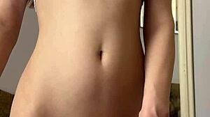 Petite Teen Maiskii Fingers Shaved Pussy to Orgasm