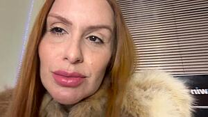 maisa pravo spits smokes and humiliates with joi feet femdom!