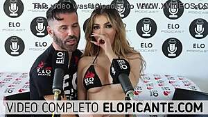 ELO smacks Veve Valencia HARD with the paddle 