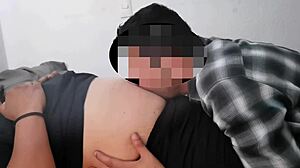 watch this latina milf get her belly button licked sensually