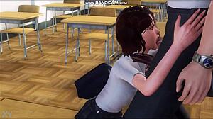 ph brunette sucks teacher cock classroom game
