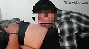 watch this latina milf get her belly button licked sensually