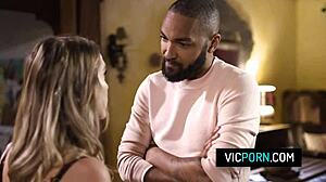 Black Stud Drills Cadence Lux's Tight Pussy Hardcore Style