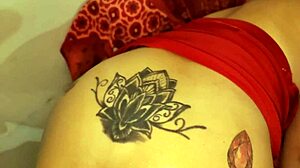 skinny tattooed brazilian milf holy rubi takes first anal creampie in her tight ass