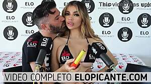 ELO smacks Veve Valencia HARD with the paddle 