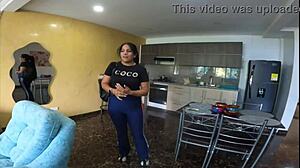 stepsis returns squeezes her white booty into lingerie for wild fuck session