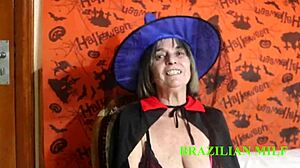 milf mother-in-law's tight ass fucked hard on halloween big cock complete video