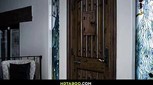 Rock bottom - Robby Apples pounds Penny Barber hard