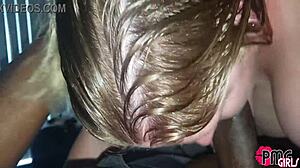 blonde wife craves neighbor's bbc deepthroat while hubby's away