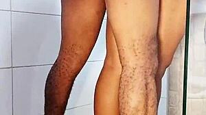 Roommate Sneaks First-Time Bathroom Fuck With Big Ass Teen