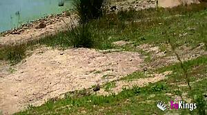 elena de la vega craves outdoor fucks with random guys this summer