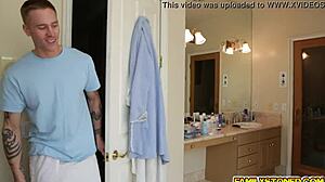 stacey leann takes stepbro's cock sideways in her pussy 💦🔥