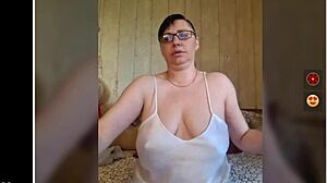 Tia Lúcia's Big Nipples Dance Turns Into Ripped Clothes Striptease