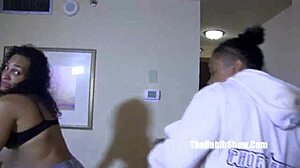 two ebony redboness phoenoisseur and lizzy strapon pound