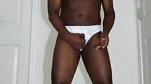 i finally masturbate again in white underwear craving solo ass play