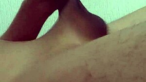 jerk off creampie before sleep explodes everywhere