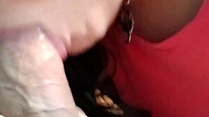 Stepmom heals stepson's broken heart sucking his cock until mouth creampie explosion