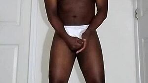 i finally masturbate again in white underwear craving solo ass play