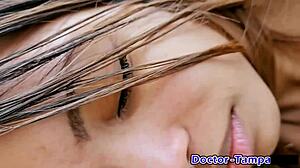 dr tampa's solana chokes on stranger cock backstage