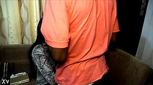 black friend's boyfriend gives teen some huge cock pounding