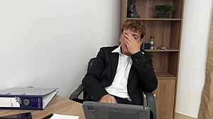 petrovakathx rides boss monster cock with dirty talk doggystyle creampie