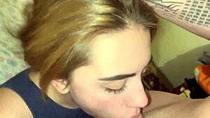 Hot Blonde Gags on Cock Deepthroat Before Hardcore Cum Swallow!