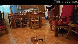 Chapina Prostitute Sells Juices Ends Fucked By Morena Latino Cock