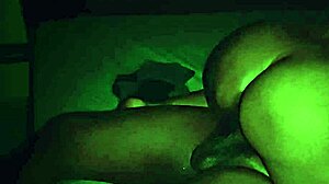 cheating wife sneaks boyfriend in beds him down while hubby's away