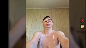 Tia Lúcia's Big Nipples Dance Turns Into Ripped Clothes Striptease