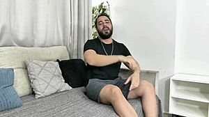 Melissa Oliveira's athletic big tits ass begs machine anal fucking