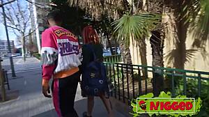 young redhead babe natalyy hot eager for black cock deepthroat doggystyle