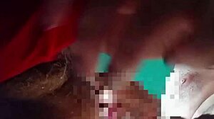 Young stud bends fat latina milf over for homemade doggystyle ass pounding pov