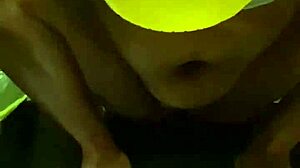 Kinky ebony bbw unleashes golden shower fetish in bold watersports play