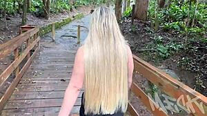 i picked up a naughty milf at the park she begged for her ass fucked