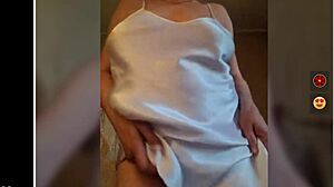 Tia Lúcia's Big Nipples Dance Turns Into Ripped Clothes Striptease